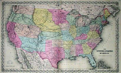 Map of the USA